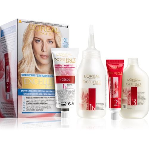 Eccellenza Crema tinta per capelli colore 01 Lightest Natural Blonde 1 pz - L’Oréal Paris - Modalova