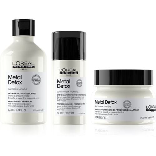 Serie Expert Metal Detox formato ahorro para cabello teñido y dañado - L’Oréal Professionnel - Modalova