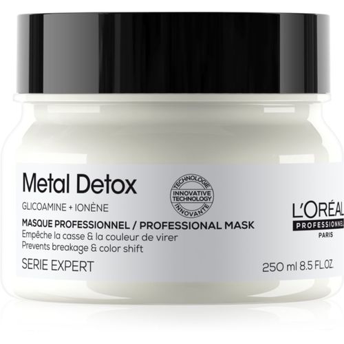 Serie Expert Metal Detox mascarilla de nutrición profunda para cabello teñido y dañado 250 ml - L’Oréal Professionnel - Modalova