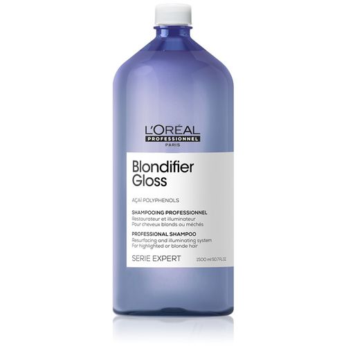 Serie Expert Blondifier champú embellecedor y regenerador para cabellos expuestos a la contaminación atmosférica 1500 ml - L’Oréal Professionnel - Modalova