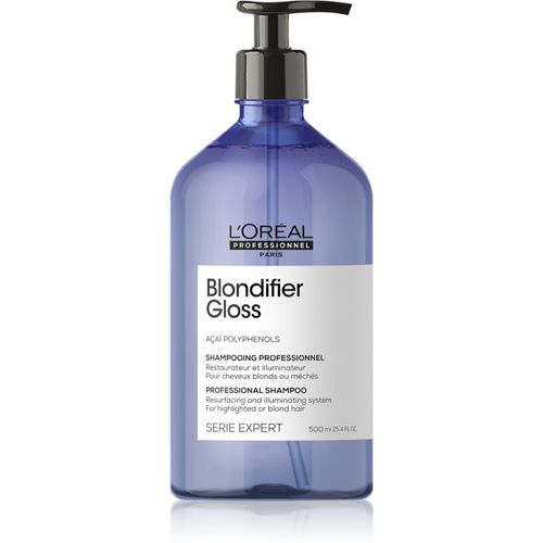 Serie Expert Blondifier champú embellecedor y regenerador para cabellos expuestos a la contaminación atmosférica 500 ml - L’Oréal Professionnel - Modalova