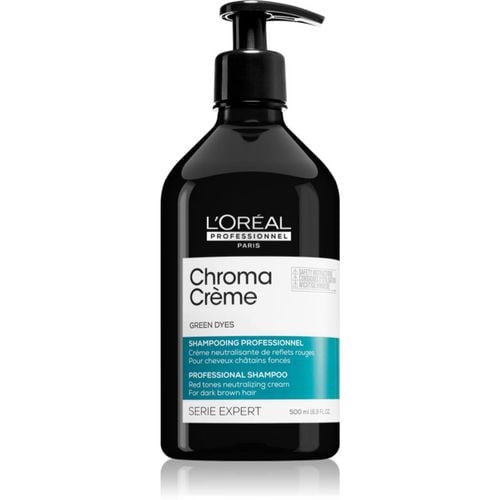 Serie Expert Chroma Crème corrector para cabello para neutralizar los tonos rojizos para cabello castaño 500 ml - L’Oréal Professionnel - Modalova