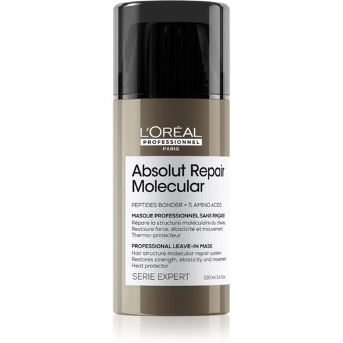 Serie Expert Absolut Repair Molecular mascarilla revitalizante para cabello dañado 100 ml - L’Oréal Professionnel - Modalova