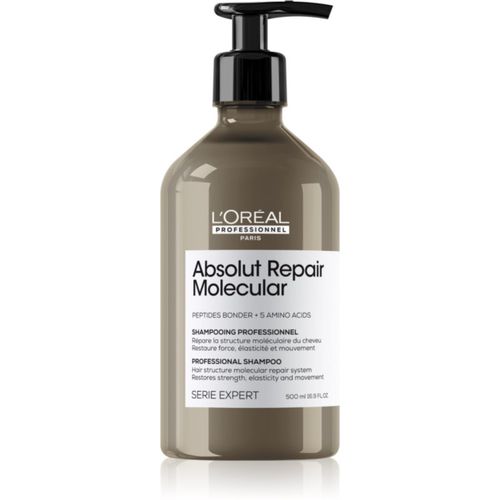 Serie Expert Absolut Repair Molecular champú fortificante para cabello dañado 500 ml - L’Oréal Professionnel - Modalova