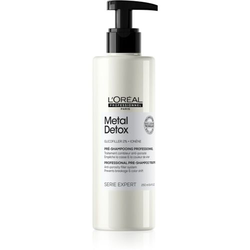 Serie Expert Metal Detox tratamiento pre-champú para cabello teñido y dañado 250 ml - L’Oréal Professionnel - Modalova