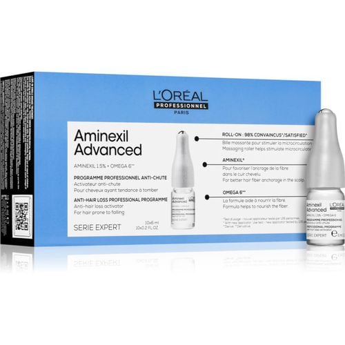 Serie Expert Aminexil Advanced ampolla para el crecimiento y fortalecimiento del cabello desde las raíces 10x6 ml - L’Oréal Professionnel - Modalova