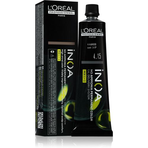 Inoa Permanent-Haarfarbe ohne Ammoniak Farbton 4.15 60 ml - L’Oréal Professionnel - Modalova