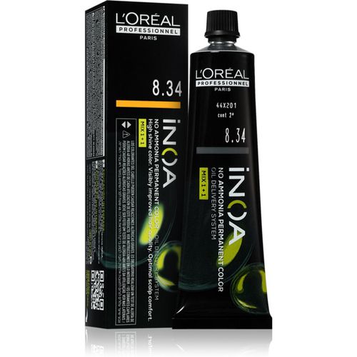 Inoa Permanent-Haarfarbe ohne Ammoniak Farbton 8.34 60 ml - L’Oréal Professionnel - Modalova