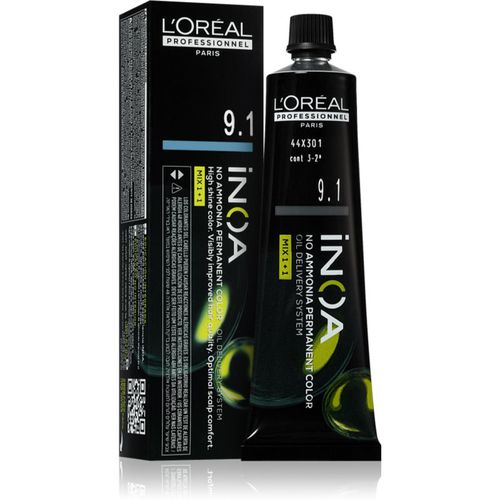 Inoa Permanent-Haarfarbe ohne Ammoniak Farbton 9.1 60 ml - L’Oréal Professionnel - Modalova