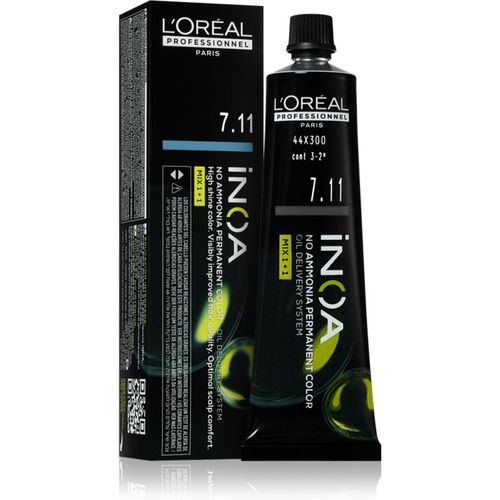 Inoa Permanent-Haarfarbe ohne Ammoniak Farbton 7.11 60 ml - L’Oréal Professionnel - Modalova