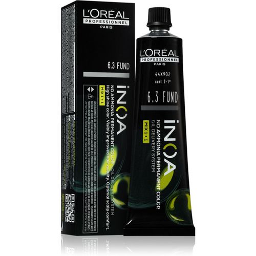 Inoa tinte permanente para cabello sin amoníaco tono 6.3 F 60 ml - L’Oréal Professionnel - Modalova