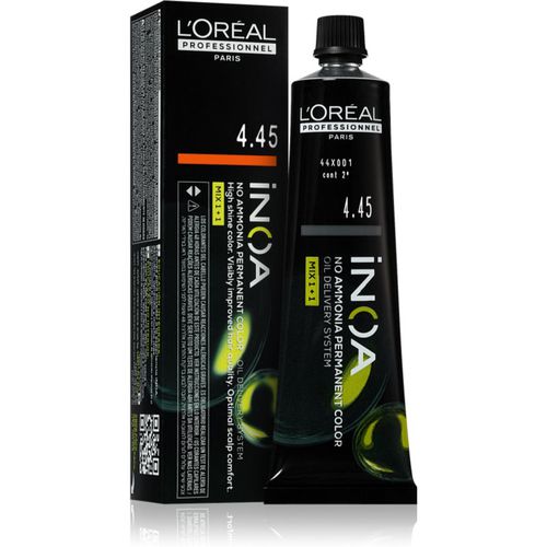 Inoa Permanent-Haarfarbe ohne Ammoniak Farbton 4.45 60 ml - L’Oréal Professionnel - Modalova