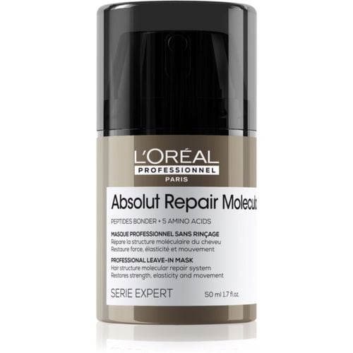 Serie Expert Absolut Repair Molecular mascarilla revitalizante para cabello dañado 50 ml - L’Oréal Professionnel - Modalova