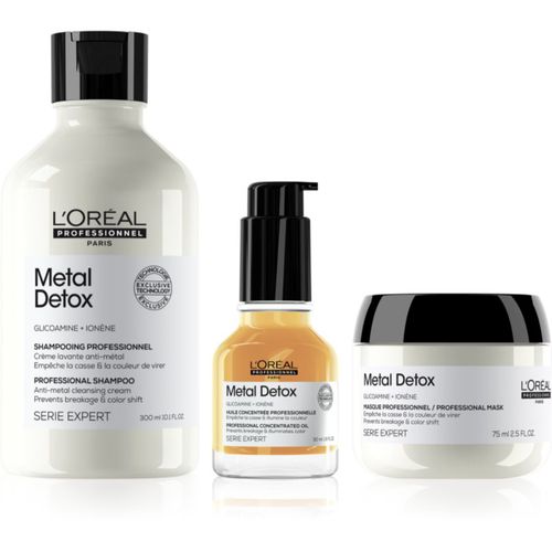 Serie Expert Metal Detox formato ahorro (para cabello teñido y dañado) - L’Oréal Professionnel - Modalova