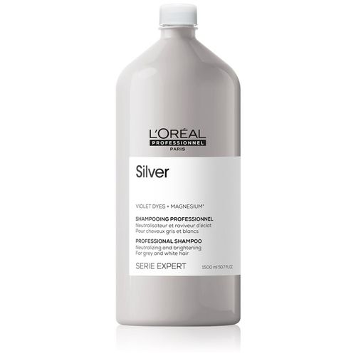 Serie Expert Silver champú de plata para cabello con canas 1500 ml - L’Oréal Professionnel - Modalova