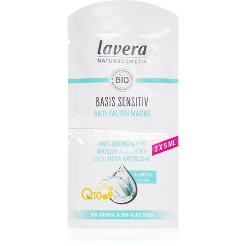 Basis Sensitiv Q10 festigende Maske gegen Falten für das Gesicht mit dem Coenzym Q10 2x5 ml - Lavera - Modalova