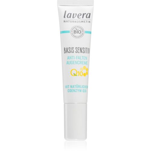 Basis Sensitiv Q10 Augencreme gegen Schwellungen und Falten mit dem Coenzym Q10 15 ml - Lavera - Modalova