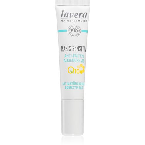 Basis Sensitiv Q10 crema de ojos contra las ojeras y arrugas con coenzima Q10 15 ml - Lavera - Modalova