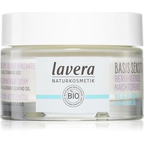 Basis Sensitiv crema de noche calmante sin perfume 50 ml - Lavera - Modalova