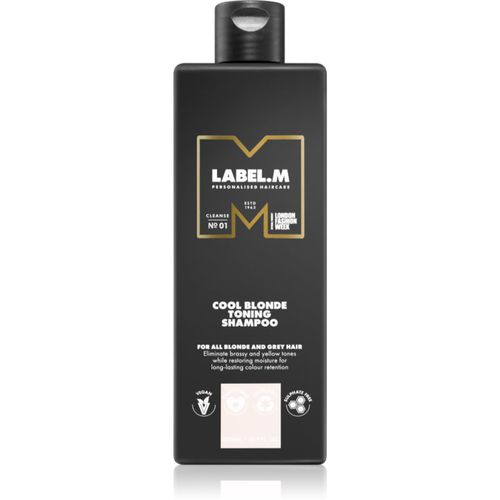 Cool Blonde shampoo per capelli biondi 300 ml - label.m - Modalova