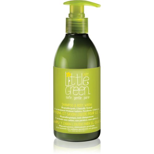 Baby shampoo e doccia gel 2 in 1 per neonati 240 ml - Little Green - Modalova