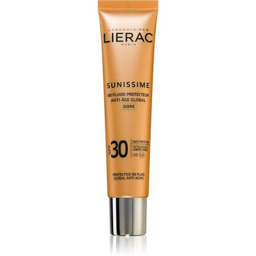 Sunissime Global Anti-Ageing Care Fluido facial protector tonificado SPF 30 tono Golden 40 ml - Lierac - Modalova