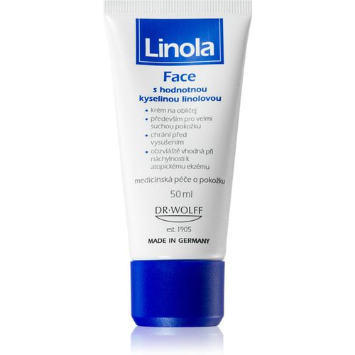 Face crema idratante e nutriente per pelli secche e atopiche 50 ml - Linola - Modalova