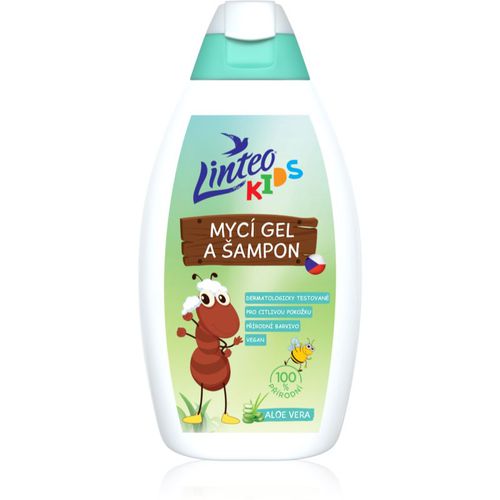 Kids Body Wash Gel and Shampoo gel e shampoo detergente per bambini 425 ml - Linteo - Modalova