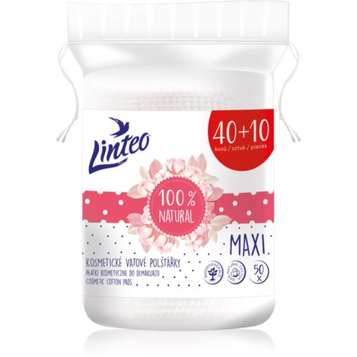 Natural Cotton Pads Abschminkpads Maxi 40 + 10ks 50 St - Linteo - Modalova