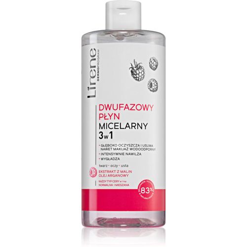 Cleansing Care Raspberry acqua micellare bifasica 3 in 1 400 ml - Lirene - Modalova