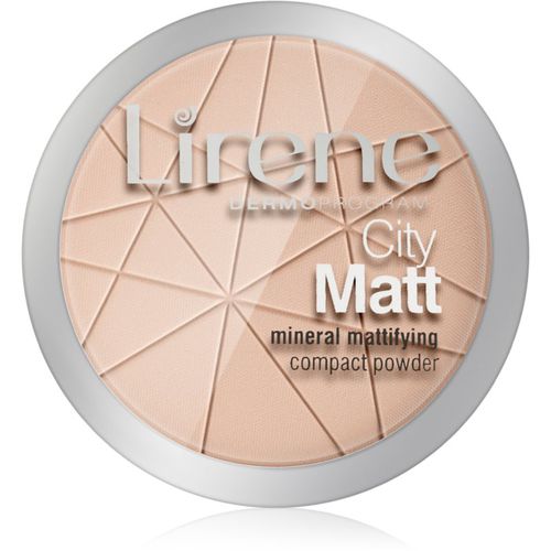 City Matt mattierendes Puder Farbton 02 Natural 9 g - Lirene - Modalova