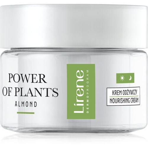 Power of Plants Almond crema nutriente per ripristinare la fermezza della pelle 50 ml - Lirene - Modalova