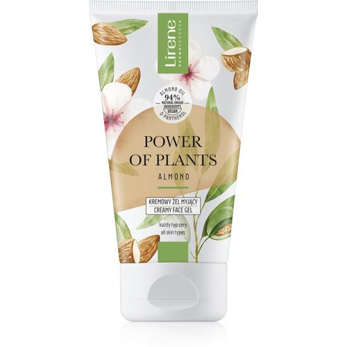 Power of Plants Almond gel detergente in crema per il viso 150 ml - Lirene - Modalova