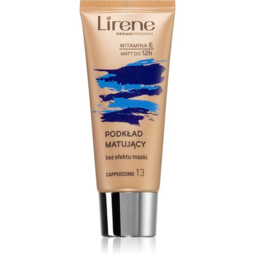 Nature Matte fondotinta liquido opacizzante per un effetto lunga durata colore 13 Capuccino 30 ml - Lirene - Modalova