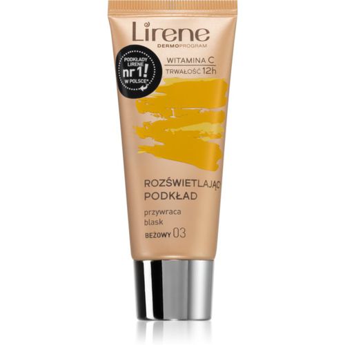 Vitamin C fondotinta liquido illuminante per un effetto lunga durata colore 03 Beige 30 ml - Lirene - Modalova