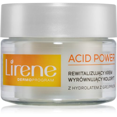 Acid Power revitalisierende Creme zum vereinheitlichen der Hauttöne 50 ml - Lirene - Modalova