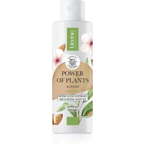 Power of Plants Almond Abschminkmilch mit glättender Wirkung 200 ml - Lirene - Modalova