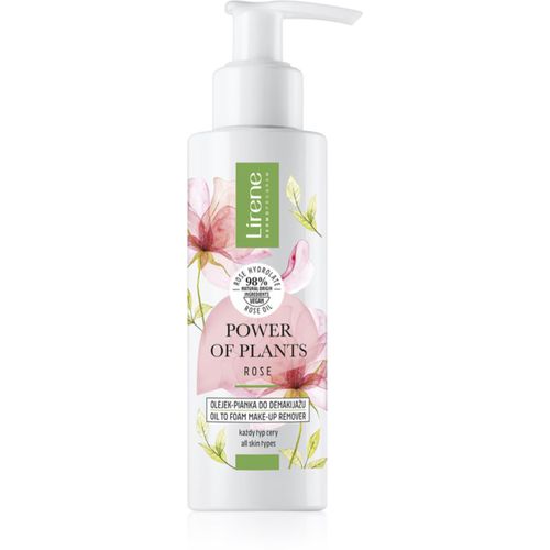 Power of Plants Rose schiuma detergente viso con olio di rosa 145 ml - Lirene - Modalova