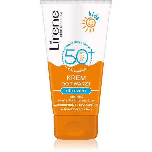 Sun Kids crema protettiva viso resistente all'acqua per bambini 50 ml - Lirene - Modalova