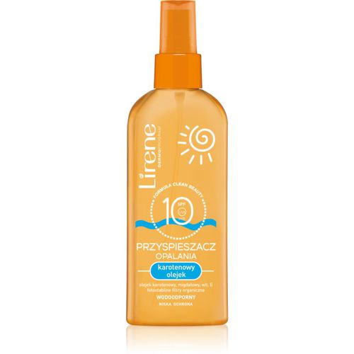 Sun Carotene Oil SPF 10 olio protettivo per accelerare l'abbronzatura SPF 10 150 ml - Lirene - Modalova