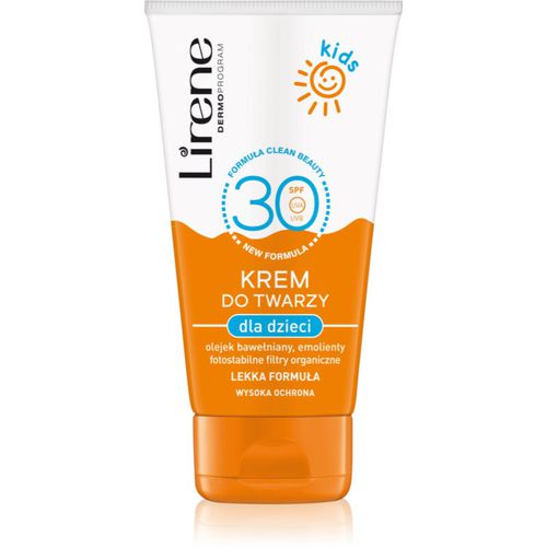 Sun care crema abbronzante viso per bambini SPF 30 50 ml - Lirene - Modalova