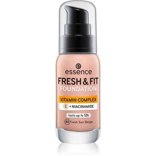 Fresh & Fit fondotinta liquido colore 40 Fresh Sun Beige 30 ml - essence - Modalova