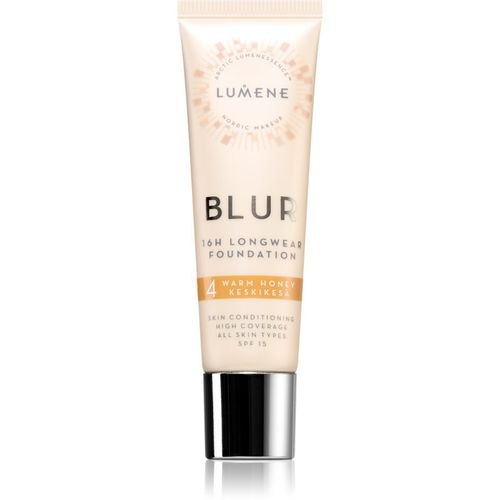 Nordic Makeup Blur langanhaltende Make-up Foundation SPF 15 Farbton 4 Warm Honey 30 ml - Lumene - Modalova