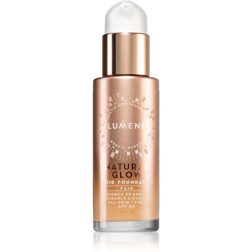 Natural Glow fondotinta illuminante per un look naturale SPF 20 colore 1.5 Fair 30 ml - Lumene - Modalova