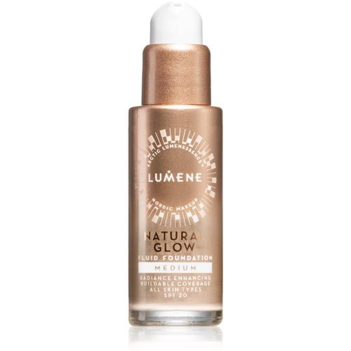 Natural Glow maquillaje con efecto iluminador para un aspecto natural SPF 20 tono 2 Medium 30 ml - Lumene - Modalova