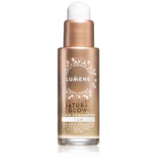 Natural Glow maquillaje con efecto iluminador para un aspecto natural SPF 20 tono 4 Tan 30 ml - Lumene - Modalova