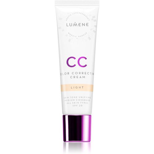 Color Correcting crema CC para unificar el tono de la piel SPF 20 tono Light 30 ml - Lumene - Modalova