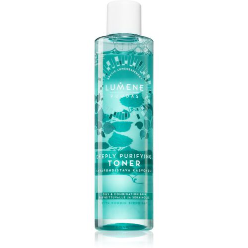 PUHDAS Deeply Purifying tónico limpiador para regular el sebo y minimizar los poros 200 ml - Lumene - Modalova