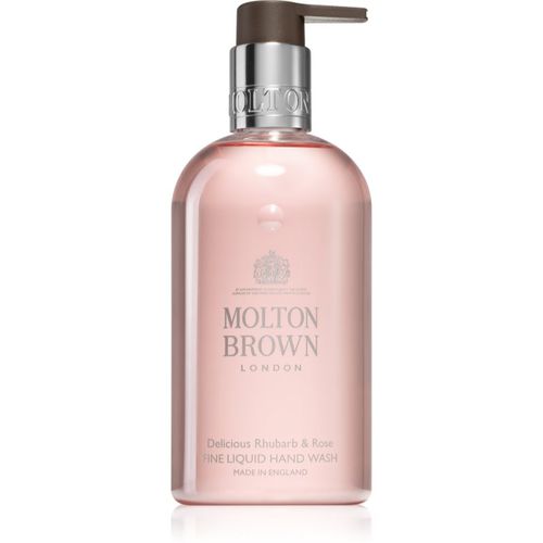 Rhubarb & Rose jabón líquido para manos para mujer 300 ml - Molton Brown - Modalova