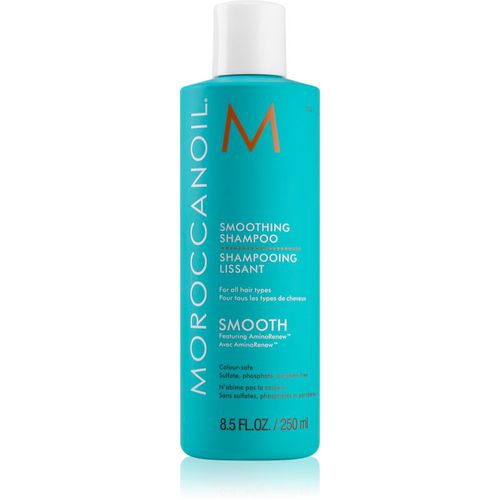 Smooth shampoo ricostituente per lisciare e nutrire i capelli secchi e ribelli 250 ml - Moroccanoil - Modalova